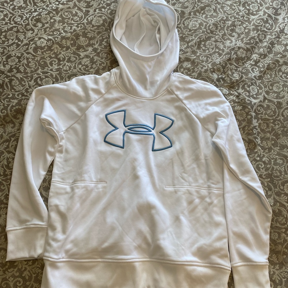 NWT Under Armour White Hoodie